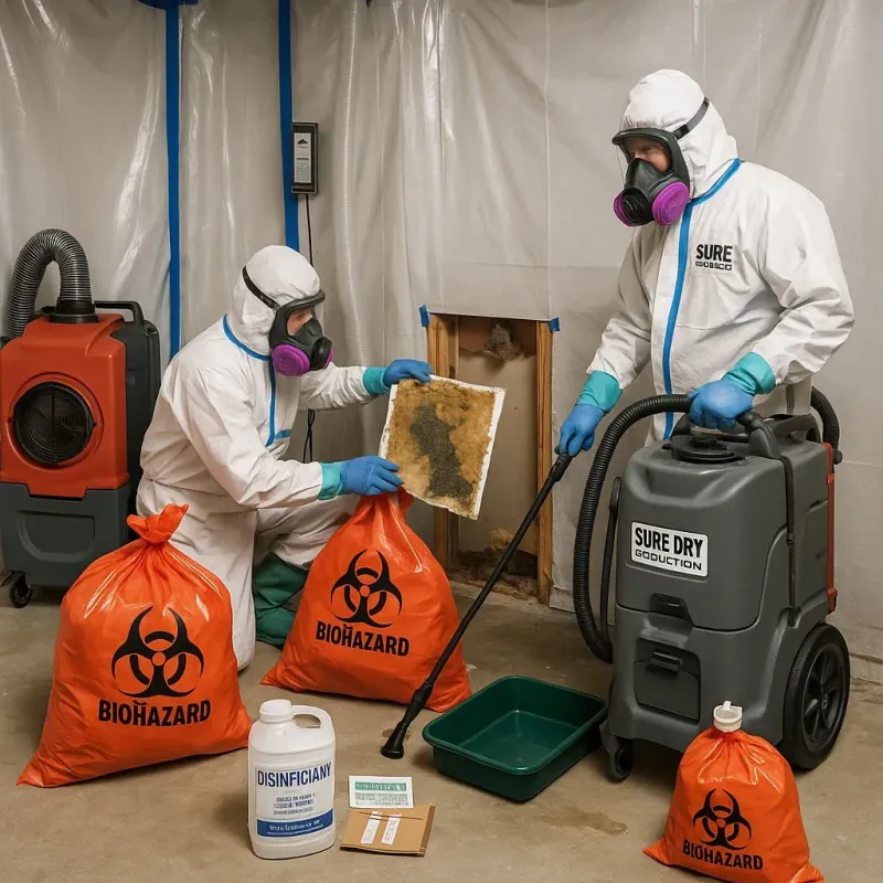 Contaminated Water Handling Protocols process in Tahoma, CA
